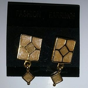 PIERCED GOLD CUSTOM EARRINGS
